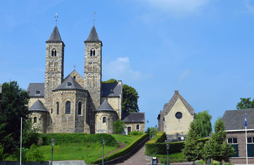 Fototapeta na wymiar Basilika in Sankt Odilienberg Niederlande