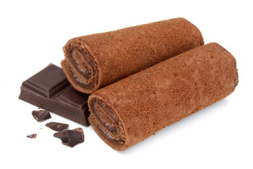 Chocolate cake roll