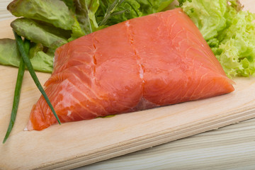 Salmon fillet