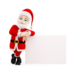 3d santa for christmas