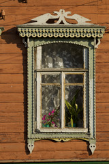 Windows in an old house