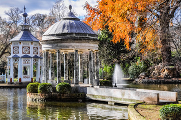 Chinescos pond, Prince's garden, Aranjuez (Madrid)
