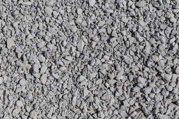Crushed gravel texture