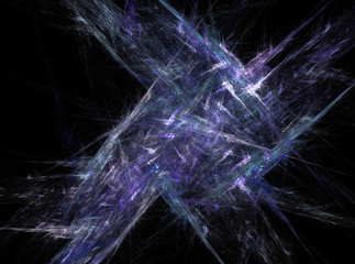 Violet abstract fractal effect light background