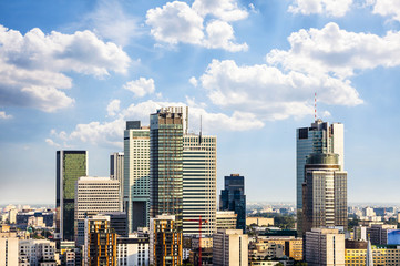 Warsaw business district © FilipWarulik