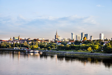 Warsaw downtown at afternoon © FilipWarulik