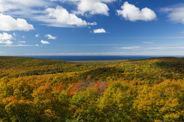 Fototapeta premium Summit Peak Autumn