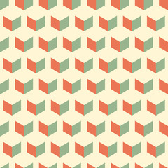 A seamless vector pattern of chevron shapes
