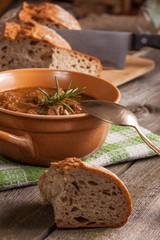 Goulash soup.
