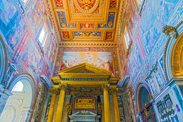 Obraz premium Basilica of Saint John Lateran in Rome, Italy.