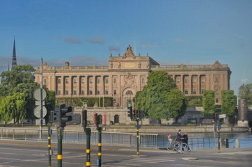 Fototapeta na wymiar Parlamentsgebäude, Stockholm, #9281