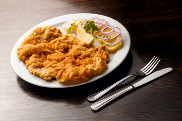 Pork schnitzel