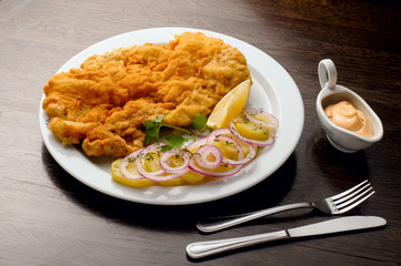 Pork schnitzel