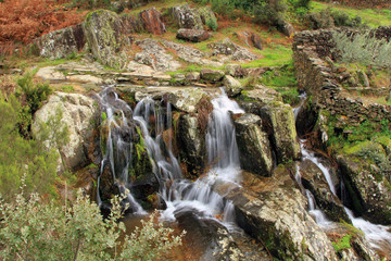 Cascada de la Pesquera, Sauceda, Hurdes, España