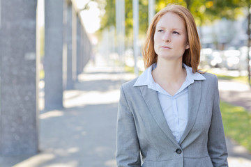 Businesswoman in Rotterdam