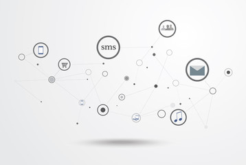 Fototapeta premium Global connection