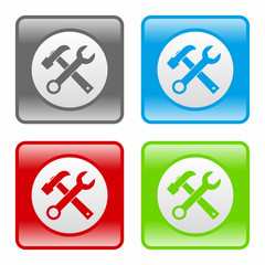 Obraz premium Tools icon