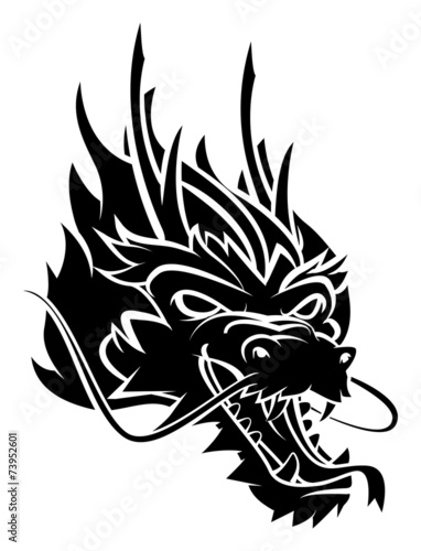 "Dragon Head" Stock image and royalty-free vector files on Fotolia.com
