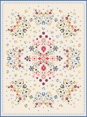 Carpet Design For Large Area