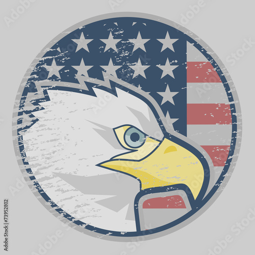 "Eagle American icon" Stock image and royalty-free vector files on