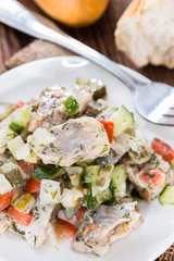 Herring Salad (with bread)
