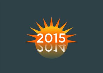 Fototapeta premium 2015 New Year