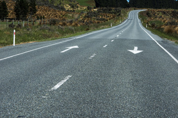 Fototapeta premium New Zealand highway