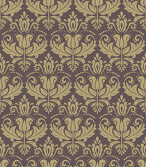 Orient Seamless Vector Pattern. Abstract Background