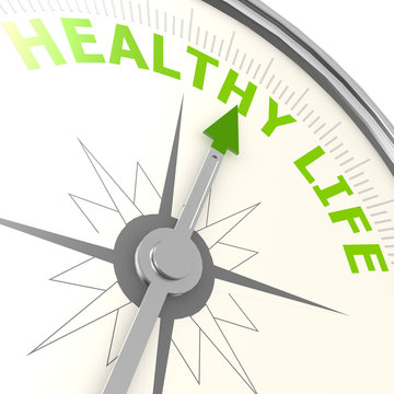 Healthy life compass