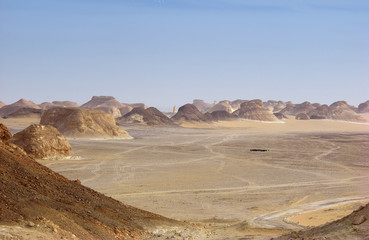 Egypte désert blanc