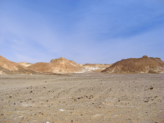 Egypte désert blanc