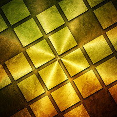 golden grid background