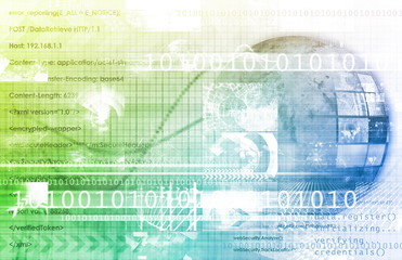 Fototapeta premium Technology Science