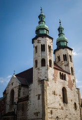 Fototapeta na wymiar St. Andrew's Church in Krakow ,Poland