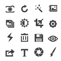 Photography icons