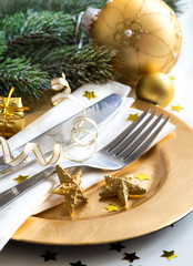 Festive table setting