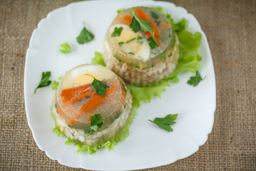 fish in aspic