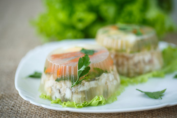 fish in aspic