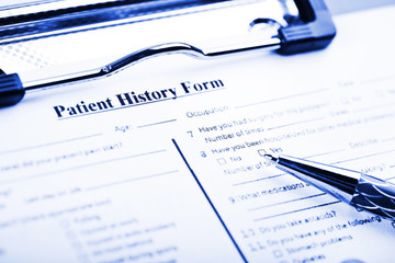 Medical history questionnaire