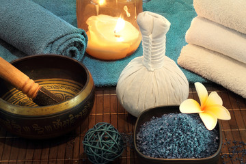 wellness massage still life