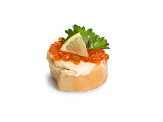 Canape with Caviar