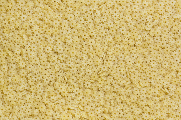 raw pasta background close up