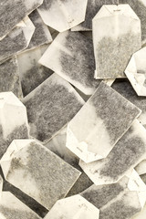 background of the tea bags