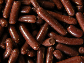 Makro, K&uuml;che, Lebensmittel, braun weiss bunt, Schokolade