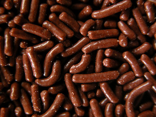 Makro, K&uuml;che, Lebensmittel, braun weiss bunt, Schokolade