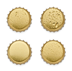 metal cap bottle drink