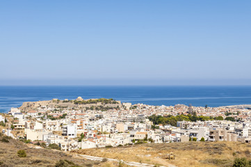 Panorama picture from Rethymno on Crete