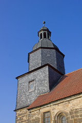 Fototapeta na wymiar Margareten-Kirche in Steinbach (1220, Sachsen-Anhalt)