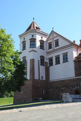 Castle of the XVI century in Mir, Belarus