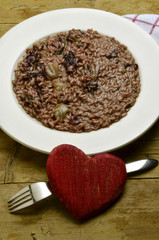 Risotto al radicchio rosso Cucina italiana Expo Milano 2015